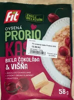 Mängden socker i Kaša biela čokoláda & višne