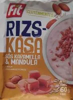 Mängden socker i Rice porridge salted caramel and almond flavour