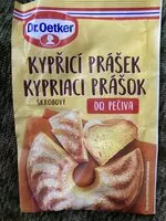 Mängden socker i Kypřící prášek