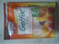 Mängden socker i Gelfix Extra