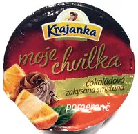 Mängden socker i moje chvilka - pomeranč