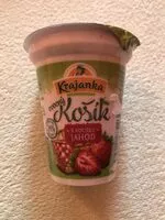 Mängden socker i Ovocný košík s kousky jahod