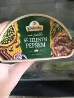 Mängden socker i vepřová paštika se zeleným pepřem