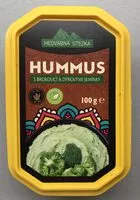 Mängden socker i Hummus s brokolicí a dýňovými semínky
