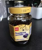 Mängden socker i Švestková povidla