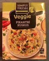Mängden socker i Veggie Pikantní kuskus