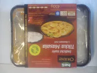 Mängden socker i indické kuře tikka masala s basmati rýží