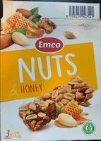 Mängden socker i Nuts & Honey