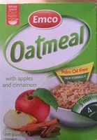 Mängden socker i Emco Oat Meal Express With Apple & Cinnamon 4 Portions