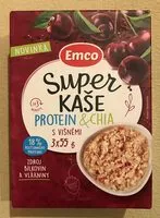 Mängden socker i Super kaše protein a chia s višněmi
