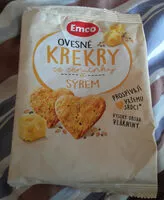 Mängden socker i ovesné krekry se semínky a sýrem