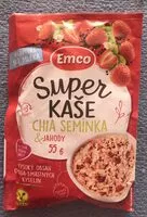 Mängden socker i Super kaše - chia semínka a jahody