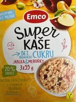 Mängden socker i Super kaše bez přidaného cukru jablka&meruňky