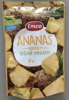 Mängden socker i Sušené kousky ananasu