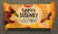 Mängden socker i Sušenky bez cukru jablko