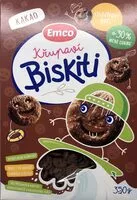 Mängden socker i Křupaví Biskiti