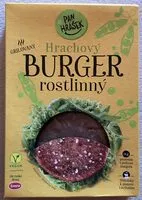 Mängden socker i Hrachový burger rostlinný