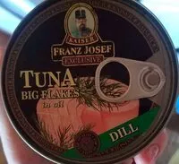 Mängden socker i Tuňák kousky v oleji s koprem