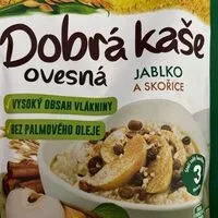 Mängden socker i Dobrá kaše ovesná jablko a skořice
