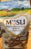 Mängden socker i Zapékané křupavé müsli White Chocolate&Keks