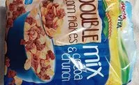 Mängden socker i Double mix corn flakes- cocoa crunch