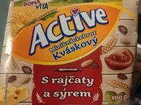 Mängden socker i Active kváskový s rajčaty a sýrem