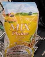 Mängden socker i mix flakes 3 types