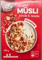 Mängden socker i Křupavé müsli jahoda a mandle