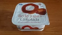 Mängden socker i Řecký jogurt - čokoláda