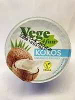 Mängden socker i Fermentovaný kokosový výrobek. Bílý.