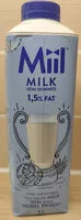 Mängden socker i Miil milk