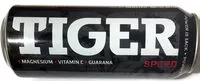 Mängden socker i Tiger speed