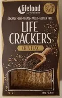 Mängden socker i Lire crackers chia flax