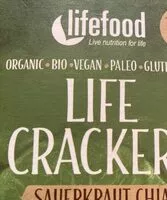 Mängden socker i Life Crackers Sauerkraut Chia