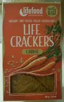 Mängden socker i Life crackers carrot