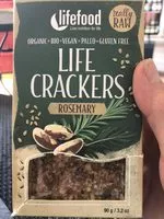 Mängden socker i Life Crackers, rozmarýn