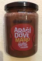 Mängden socker i Arašídové máslo Hořká čokoláda