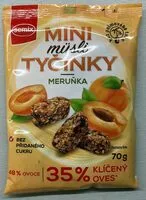 Mängden socker i Mini musli tyčinky