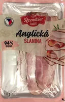Mängden socker i Anglická slanina