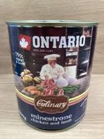 Mängden socker i Minestrone chicken lamb