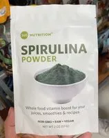 Mängden socker i Spirulina powder