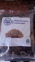 Mängden socker i Raisin sec