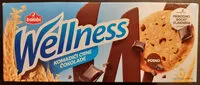Mängden socker i Whole-wheat biscuits with added vitamins and chocolate