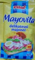 Mängden socker i Mayovita