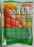 Mängden socker i Viršla pileća sa sirom