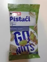 Mängden socker i Pistaći