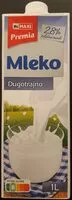 Mängden socker i Dugotrajno mleko