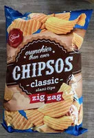 Mängden socker i Chipsos classic zig zag