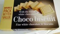 Mängden socker i Choco biscuit blanc
