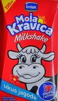 Mängden socker i Moja kravica milkshake - jagoda